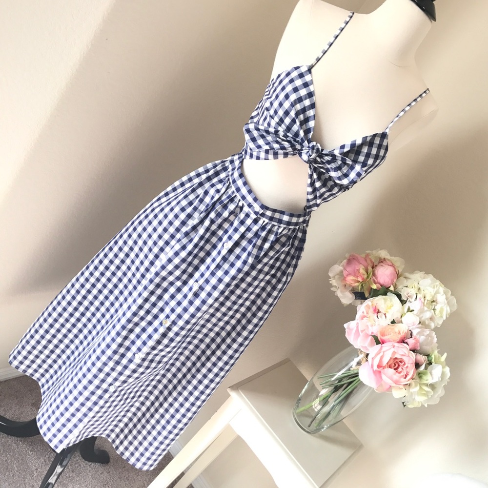 Zara Front Tie Dress
